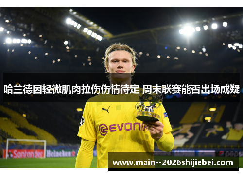 哈兰德因轻微肌肉拉伤伤情待定 周末联赛能否出场成疑 哈兰德因轻微肌肉拉伤伤情待定 周末联赛能否出场成疑